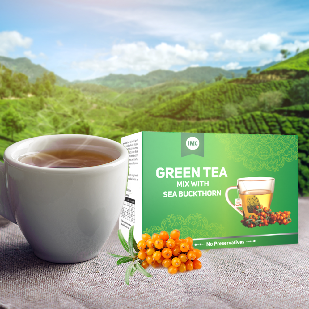 Green Tea Mix With Sea Buckthorn IMC HEALTHCARE SDN BHD