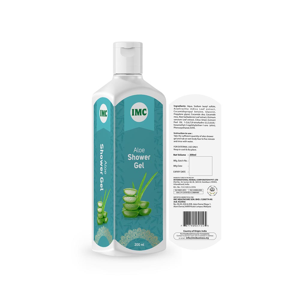 Aloe Shower Gel IMC HEALTHCARE SDN BHD